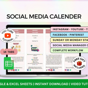 The Chosen Midx Social Media Content Calendar